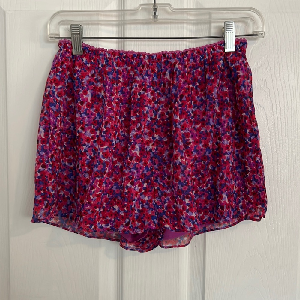 Nordstrom BP Hi-rise floral shorts
